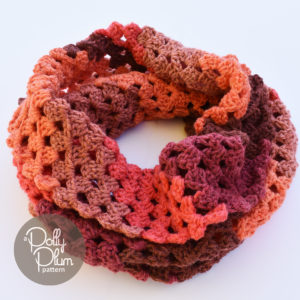 Caron Cakes Infinity Scarf Crochet Pattern, Kaleidoscope Infinity Scarf -  Crochet Dreamz